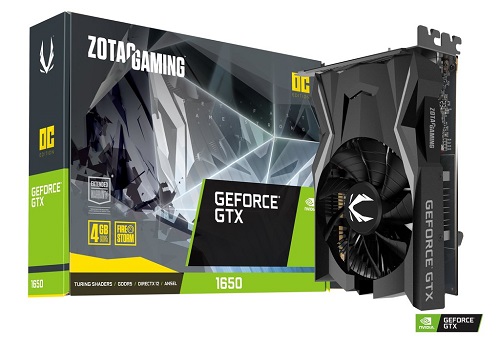 Zotac GeForce GTX 1650 OC Gaming 4GB DDR5